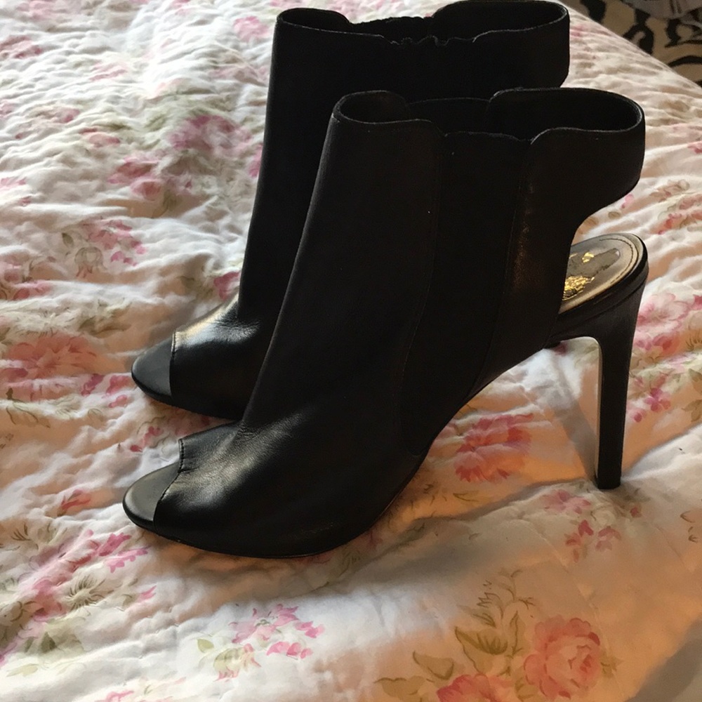Vince Camuto open toe heels